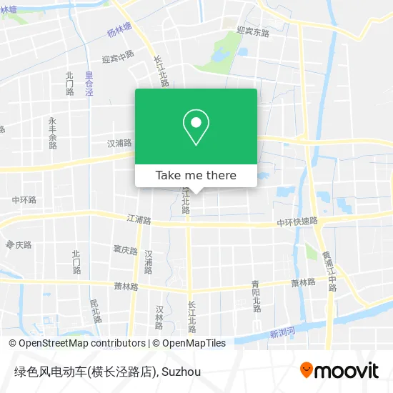 绿色风电动车(横长泾路店) map