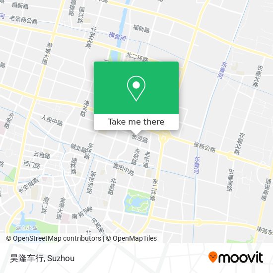 昊隆车行 map