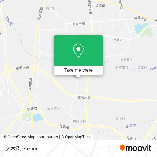 大木泾 map