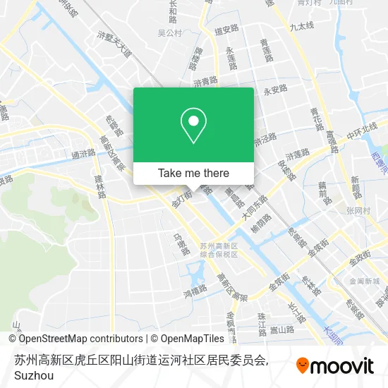 苏州高新区虎丘区阳山街道运河社区居民委员会 map