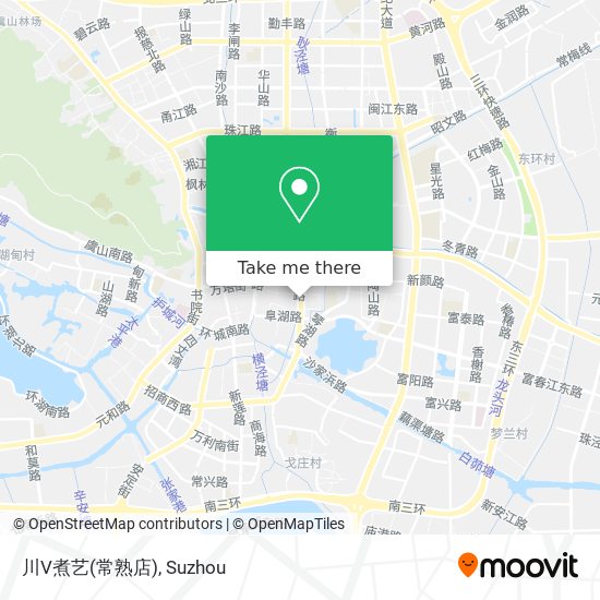 川V煮艺(常熟店) map