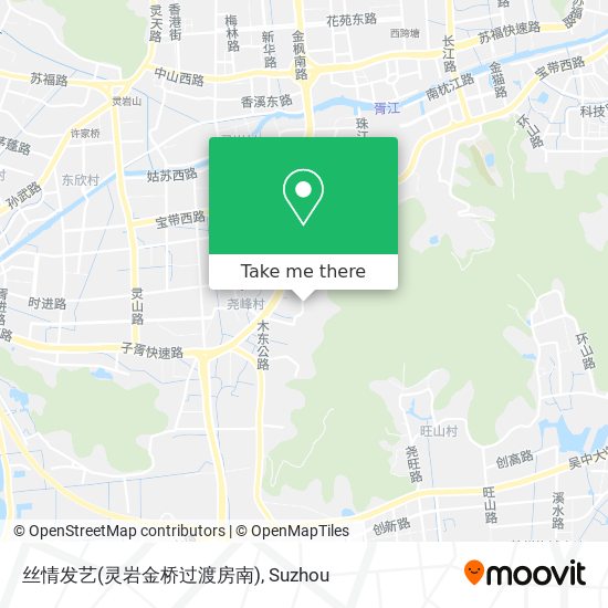 丝情发艺(灵岩金桥过渡房南) map