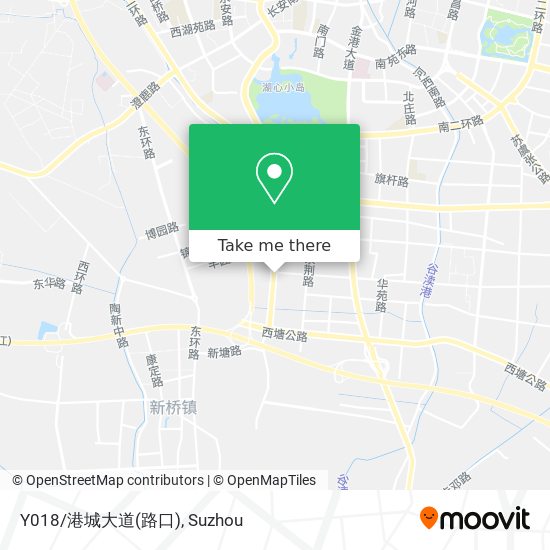 Y018/港城大道(路口) map