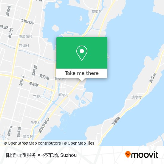 阳澄西湖服务区-停车场 map