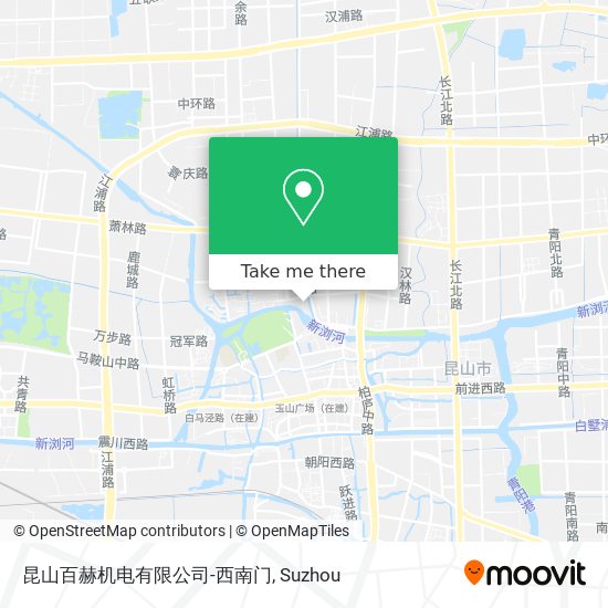 昆山百赫机电有限公司-西南门 map