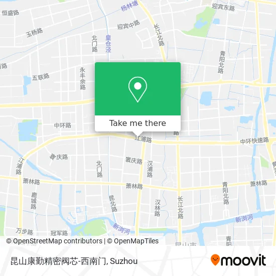 昆山康勤精密阀芯-西南门 map