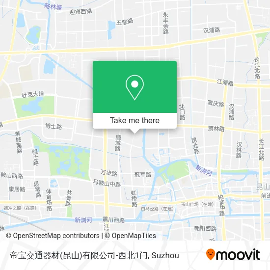 帝宝交通器材(昆山)有限公司-西北1门 map