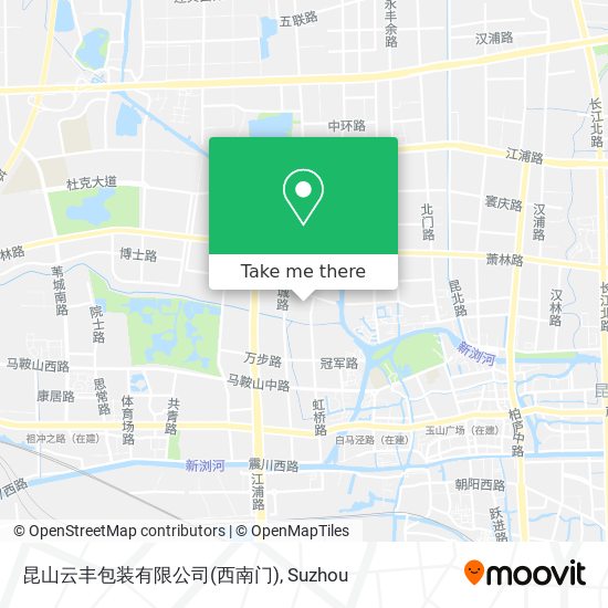昆山云丰包装有限公司(西南门) map
