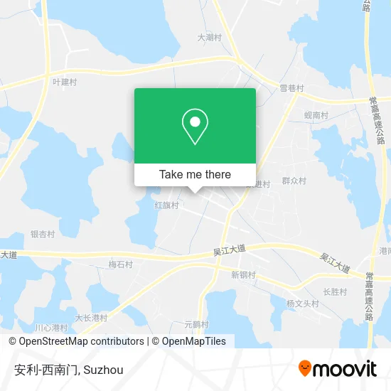 安利-西南门 map
