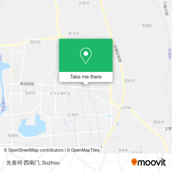 先蚕祠-西南门 map