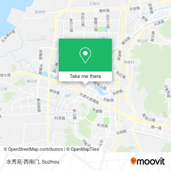 水秀苑-西南门 map