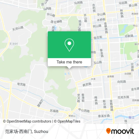 范家场-西南门 map