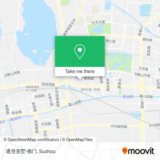 通澄美墅-南门 map