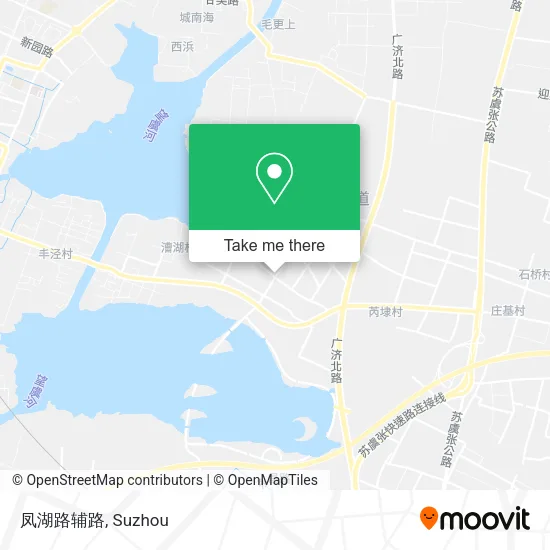 凤湖路辅路 map