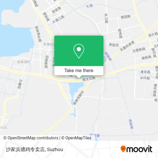 沙家浜爊鸡专卖店 map
