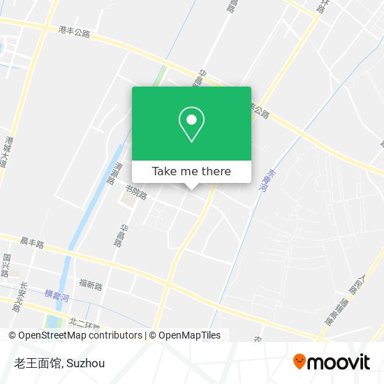 老王面馆 map