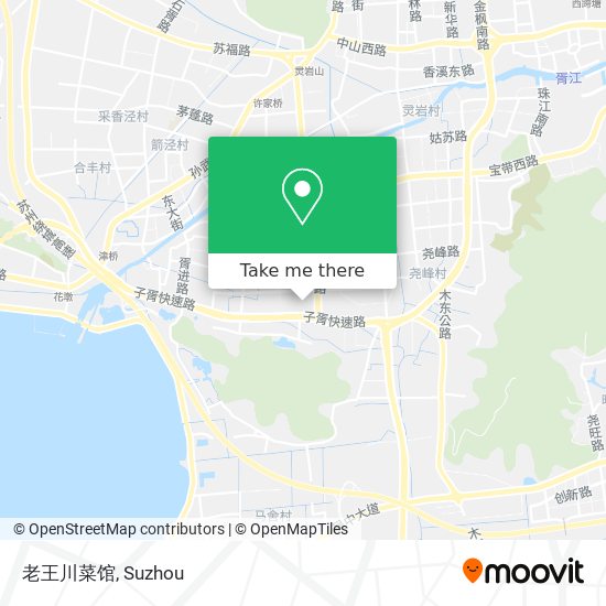 老王川菜馆 map