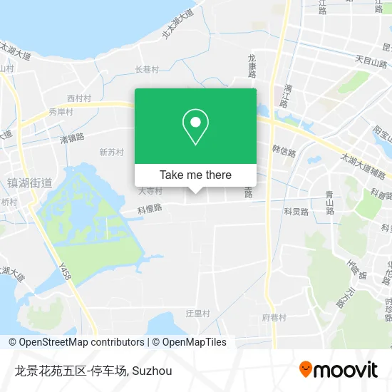 龙景花苑五区-停车场 map