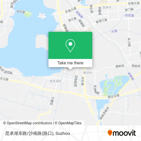 昆承湖东路/沙南路(路口) map