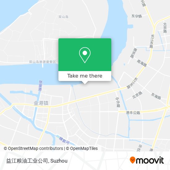 益江粮油工业公司 map