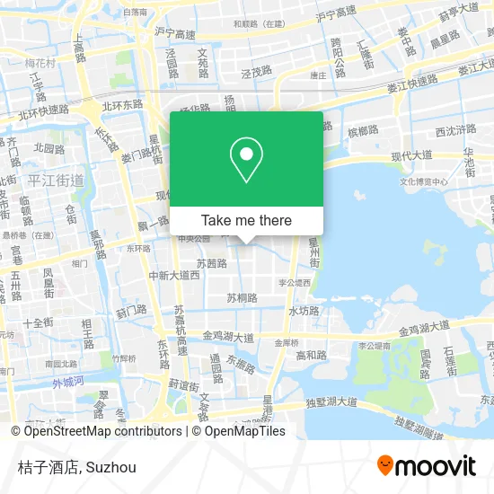 桔子酒店 map