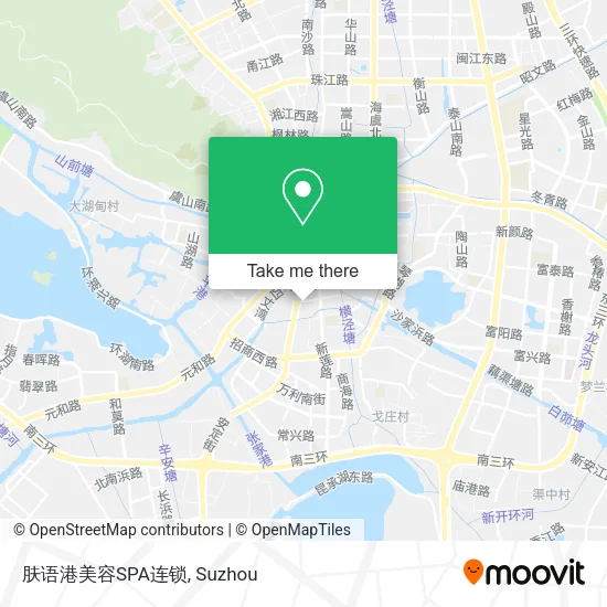 肤语港美容SPA连锁 map