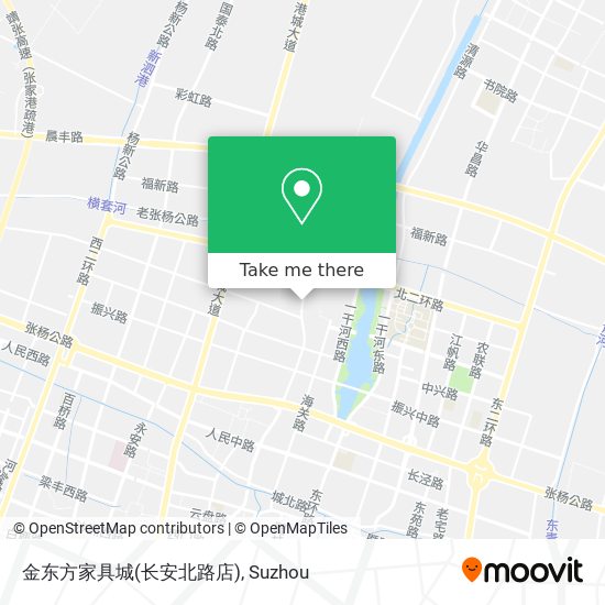 金东方家具城(长安北路店) map