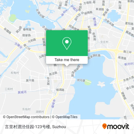 言里村泗泾佳园-123号楼 map