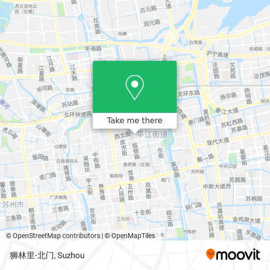 狮林里-北门 map