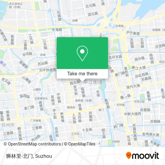 狮林里-北门 map