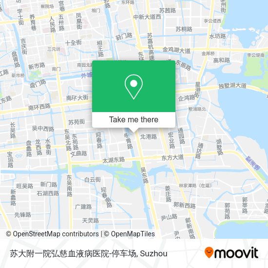 苏大附一院弘慈血液病医院-停车场 map