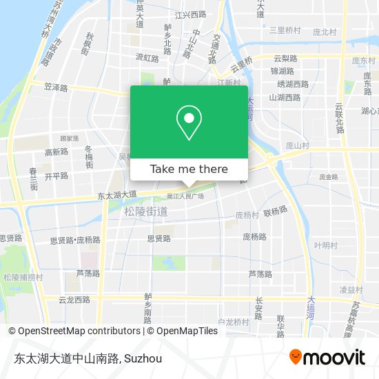 东太湖大道中山南路 map