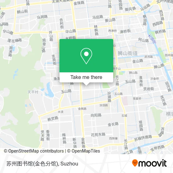 苏州图书馆(金色分馆) map