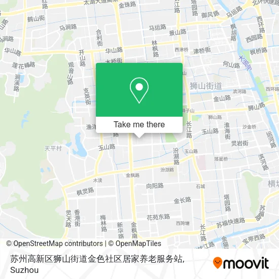 苏州高新区狮山街道金色社区居家养老服务站 map