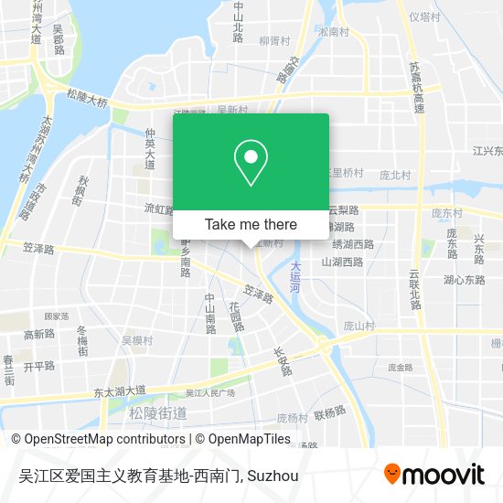 吴江区爱国主义教育基地-西南门 map