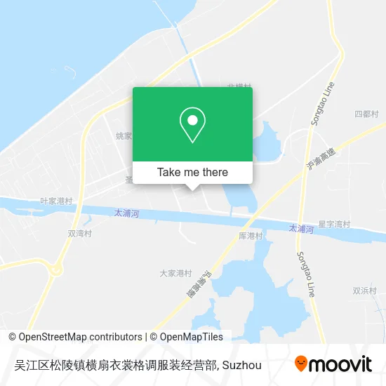 吴江区松陵镇横扇衣裳格调服装经营部 map