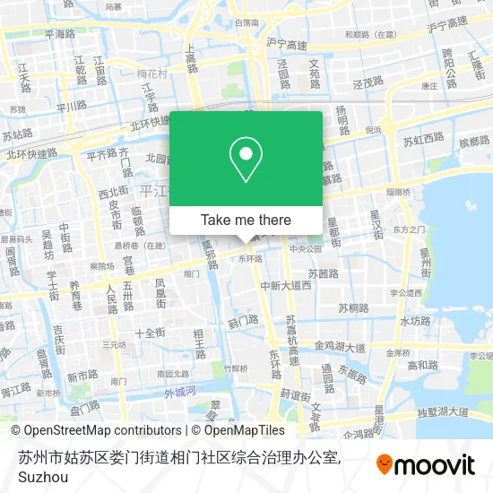 苏州市姑苏区娄门街道相门社区综合治理办公室 map