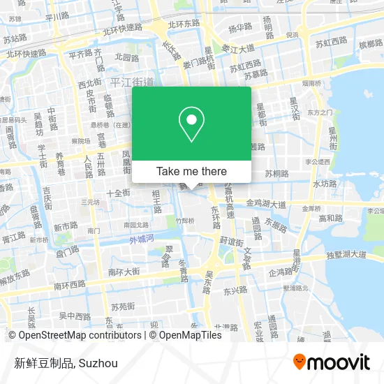 新鲜豆制品 map