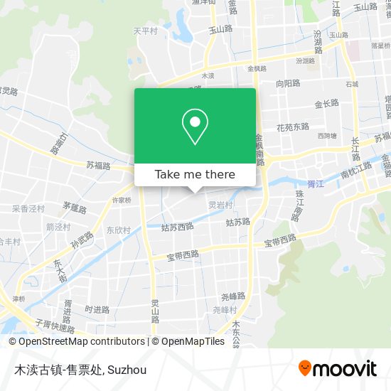 木渎古镇-售票处 map