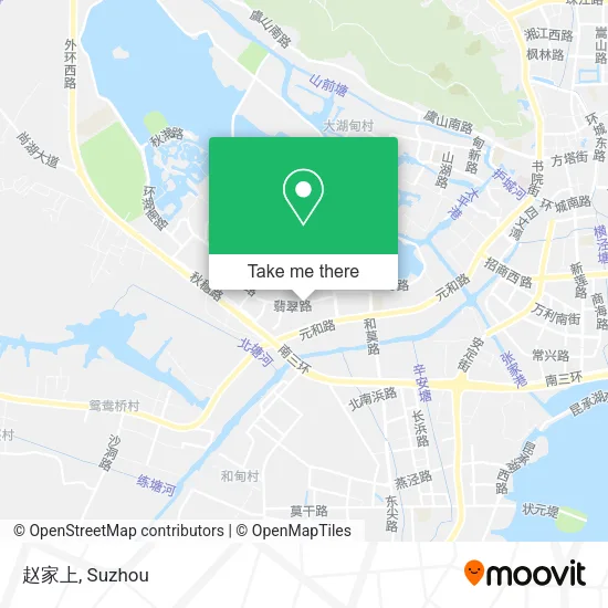 赵家上 map
