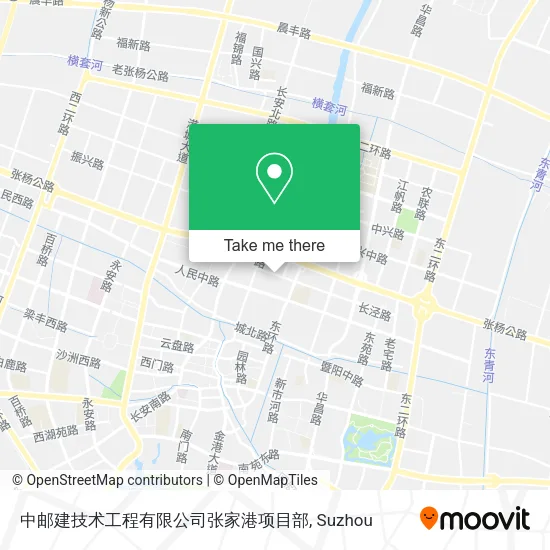 中邮建技术工程有限公司张家港项目部 map