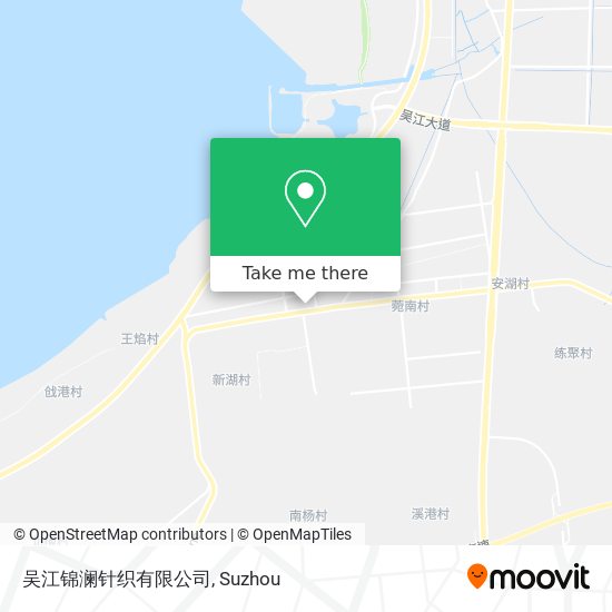 吴江锦澜针织有限公司 map