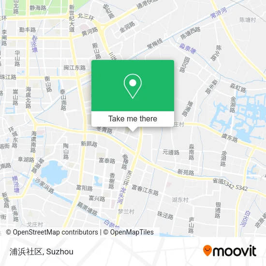 浦浜社区 map