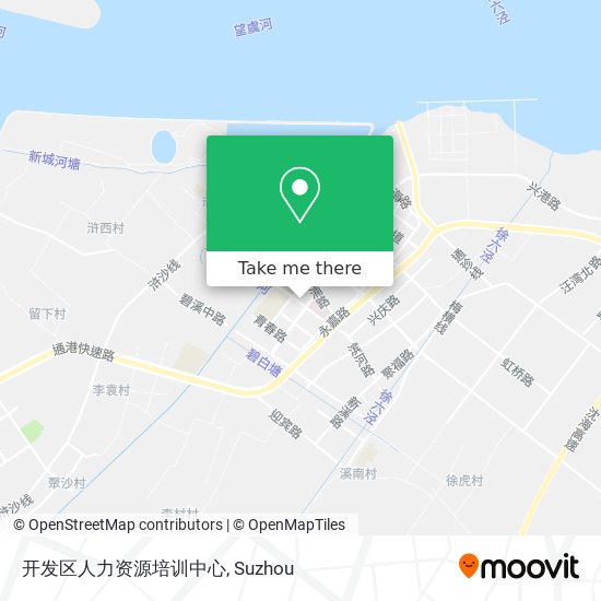 开发区人力资源培训中心 map