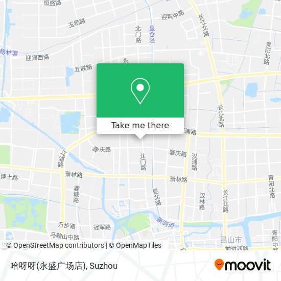 哈呀呀(永盛广场店) map