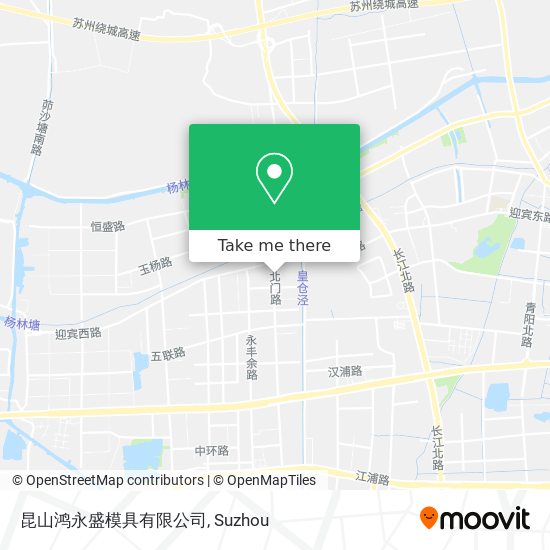昆山鸿永盛模具有限公司 map