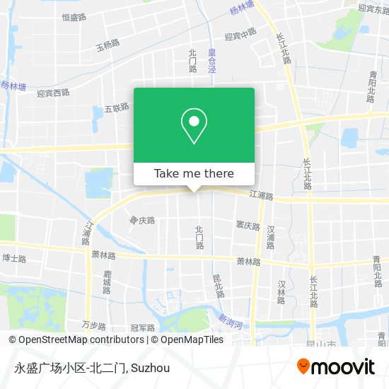 永盛广场小区-北二门 map