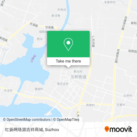 红扬网络源吉祥商城 map