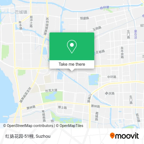 红扬花园-51幢 map