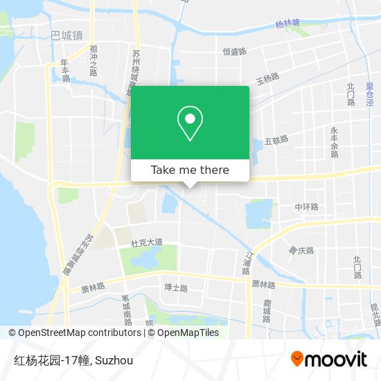 红杨花园-17幢 map